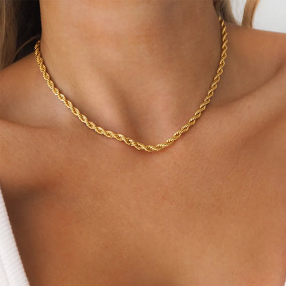 Classic Rope Chain Necklace