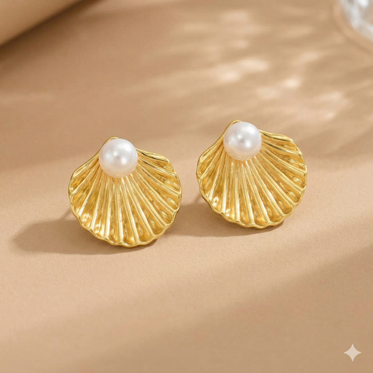Sunrise Pearl Studs