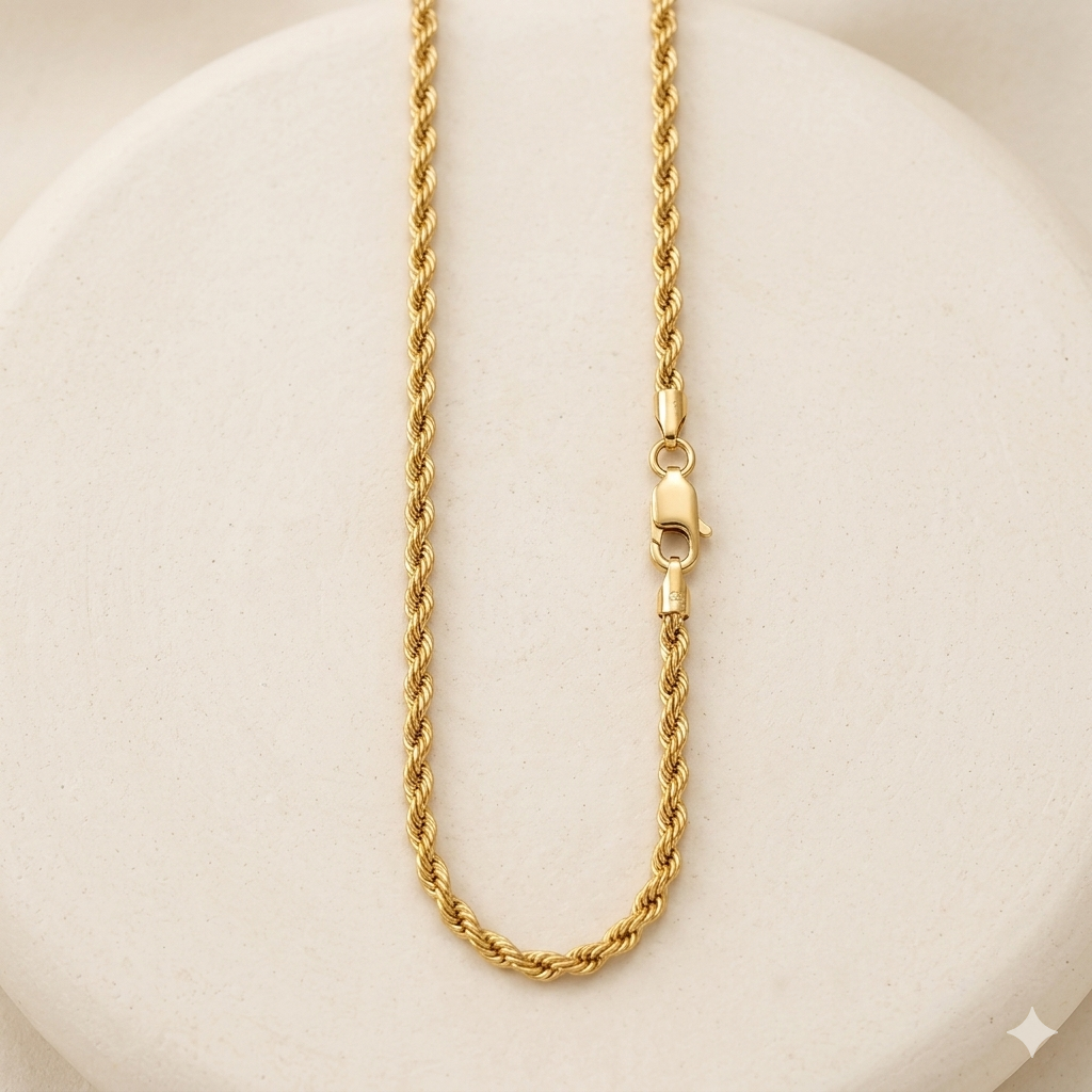 Classic Rope Chain Necklace