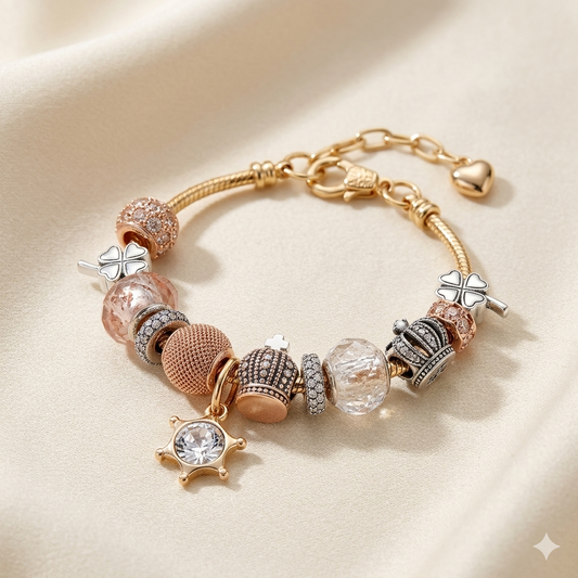 Charm Bead Bracelet