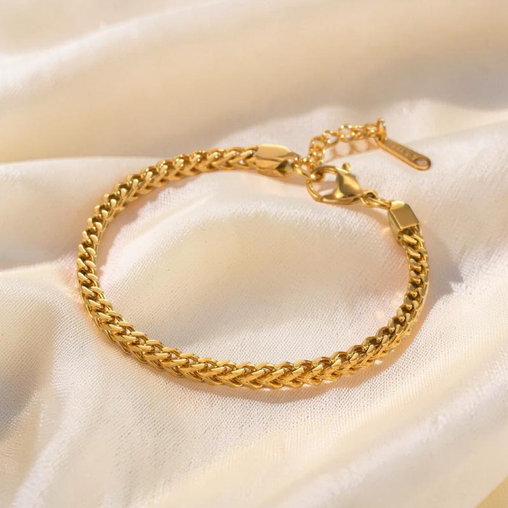 Herringbone Chain Bracelet