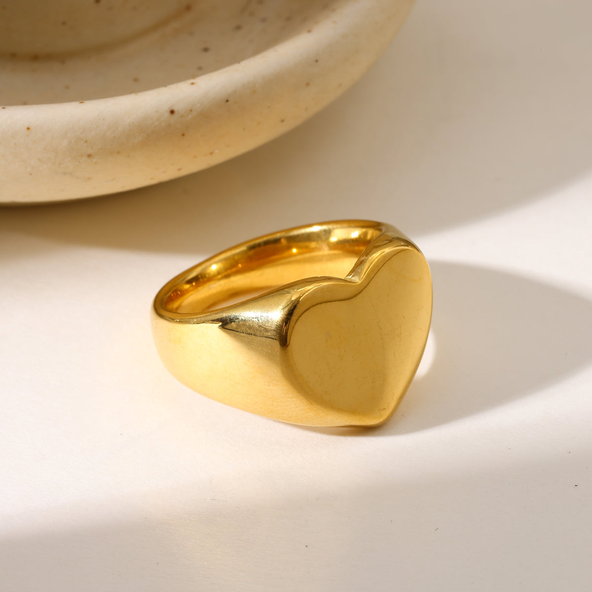 heart melt ring