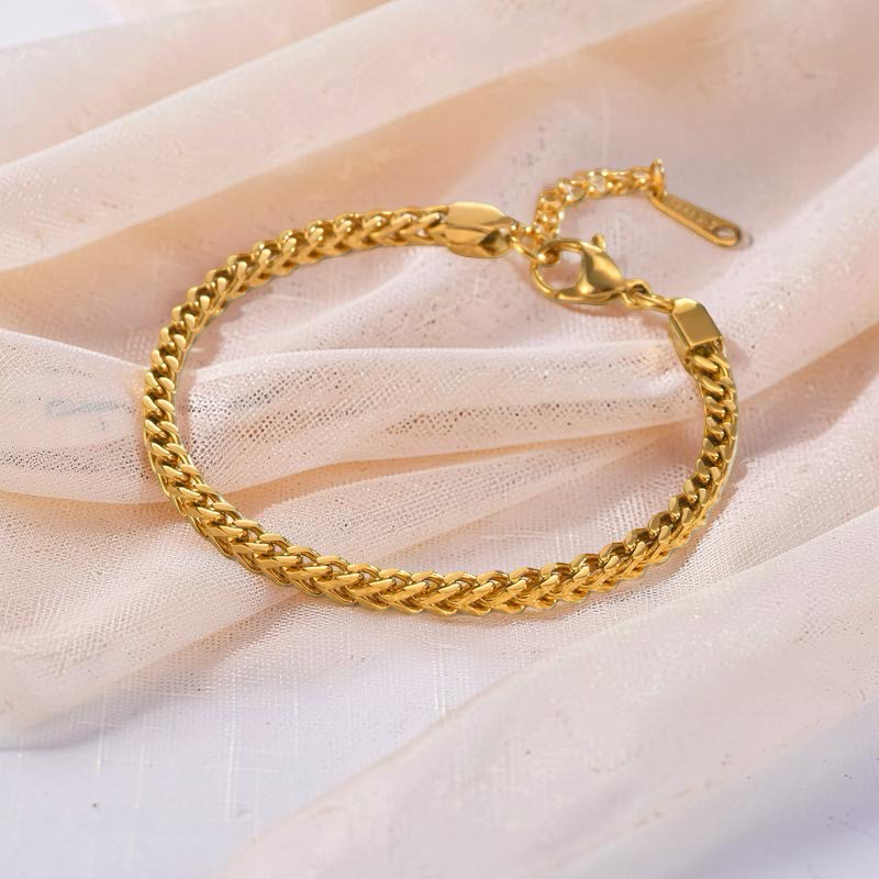 Herringbone Chain Bracelet